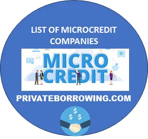 List of microcredit companies and how to check them