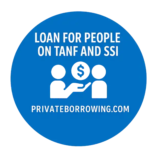 Private loans for TANF and SSI recipients in the United States