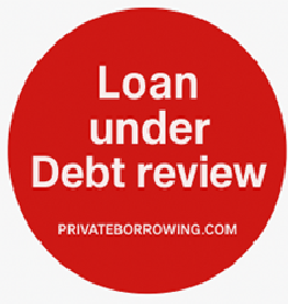 Loan under Debt review no upfront fee