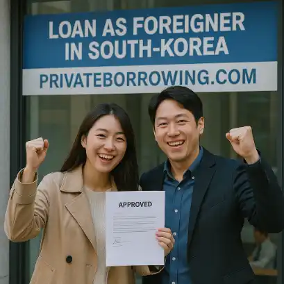 LOAN AS FOREIGNER IN SOUTH-KOREA